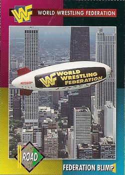 1995 WWF Magazine #71 Federation Blimp Front