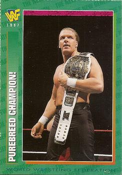 1997 WWF Magazine #75 Purebreed Champion! Front