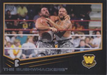 2013 Topps WWE - Black #88 Bushwhacker Luke / Bushwhacker Butch Front