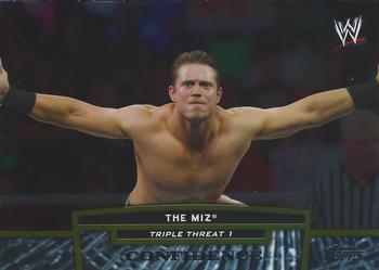 2013 Topps WWE - Triple Threat Tier 1 #TT4-1 The Miz Front