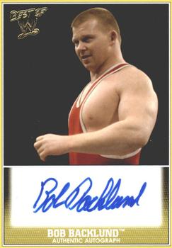 2013 Topps Best of WWE - Autographs #NNO Bob Backlund Front