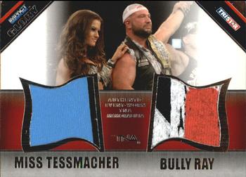 2013 TriStar TNA Impact Glory - Authentic Dual Memorabilia Gold #M-8 Bully Ray / Miss Tessmacher Front