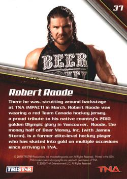 2010 TriStar TNA New Era - Gold #37 Robert Roode Back