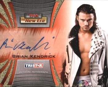 2010 TriStar TNA New Era - Autographs Gold #A13 Brian Kendrick Front
