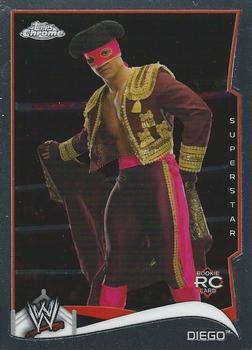 2014 Topps Chrome WWE #17 Diego Front