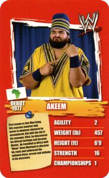 2011 Top Trumps Specials WWE All-Time Greats #NNO Akeem Front