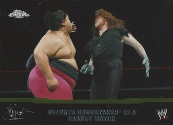 2014 Topps Chrome WWE - Champions Tributes #YZ4 Yokozuna Front