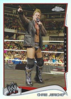 2014 Topps Chrome WWE - Refractors #11 Chris Jericho Front