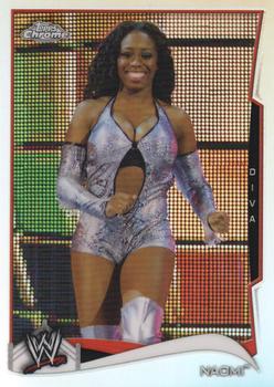 2014 Topps Chrome WWE - Refractors #34 Naomi Front