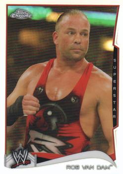 2014 Topps Chrome WWE - Refractors #41 Rob Van Dam Front