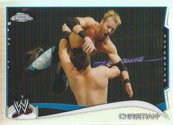 2014 Topps Chrome WWE - Refractors #61 Christian Front