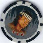 2011 Topps WWE Power Chipz - Legends #L18 Jimmy Superfly Snuka Front