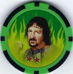 2011 Topps WWE Power Chipz - Legends #L20 Terry Funk Front