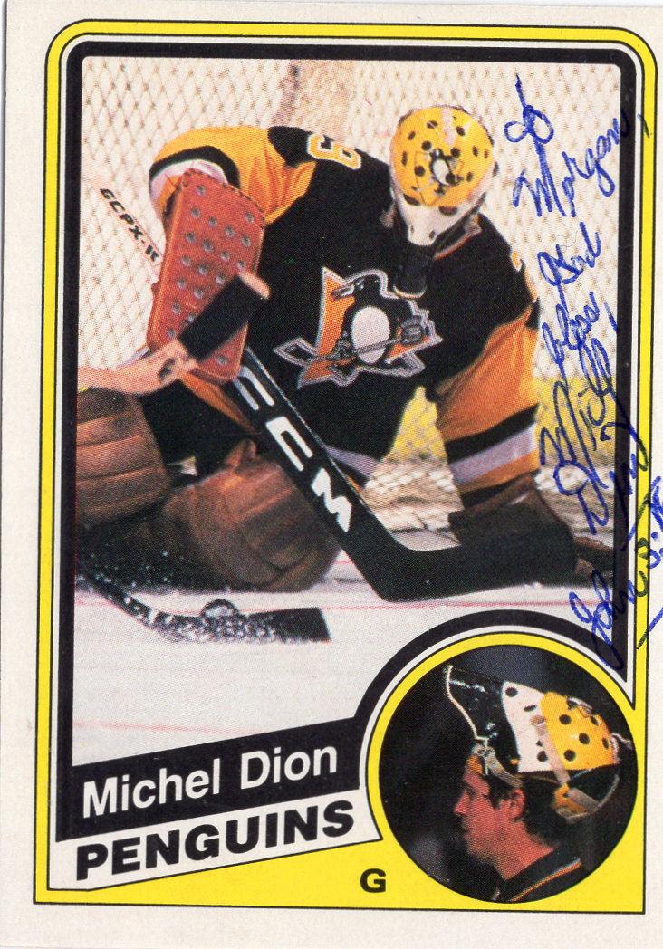 1984-85 O-Pee-Chee #173 Michel Dion Front