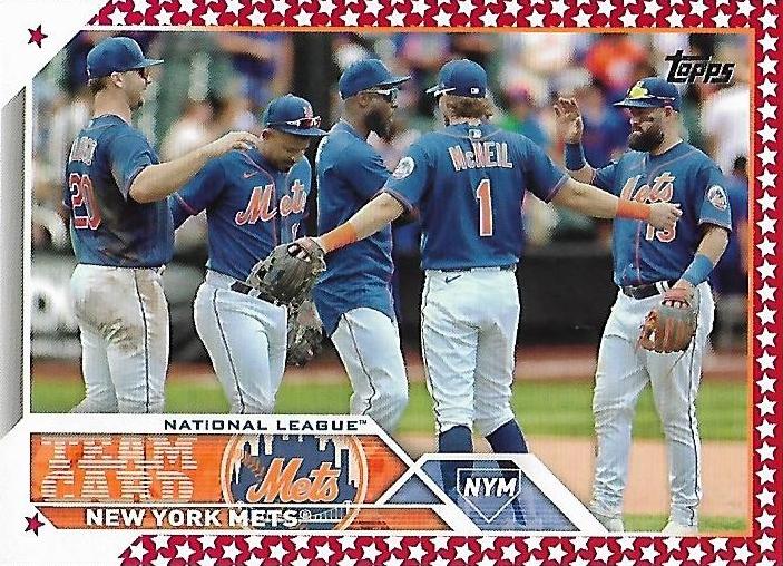 2023 Topps - Independence Day #291 New York Mets | Trading Card Database