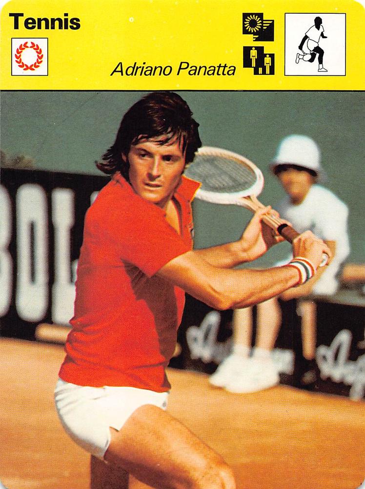 1977-79 Sportscaster Series 28 #28-14 Adriano Panatta | Trading Card  Database